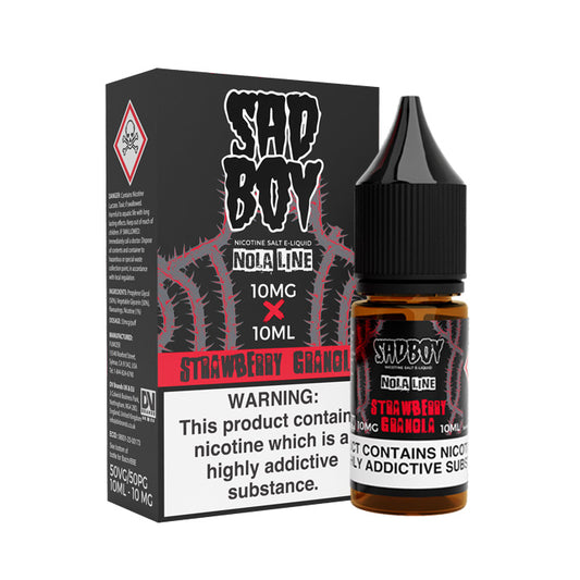 Strawberry Granola Ice Nic Salt E-Liquid By Sadboy