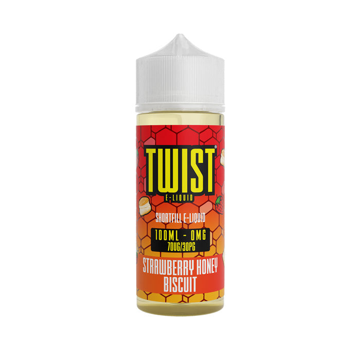 Strawberry Honey Biscuit 100ml Shortfill E-Liquid by Twist