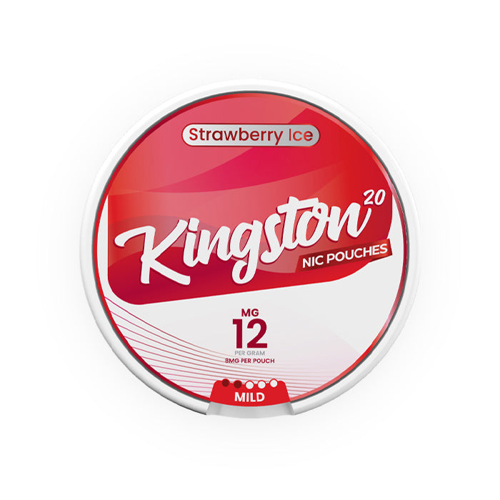 Strawberry Ice 12mg Kingston Nicotine Pouches