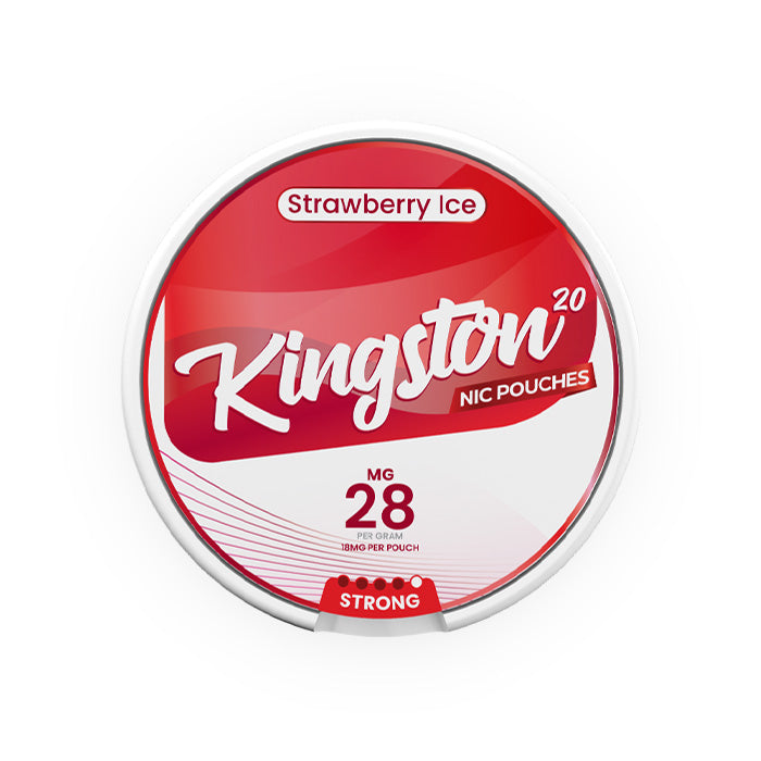 Strawberry Ice 28mg Kingston Nicotine Pouches