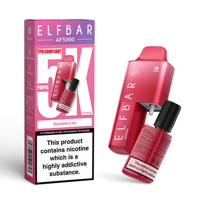 Elf Bar AF5000 Disposable Vape Strawberry Ice