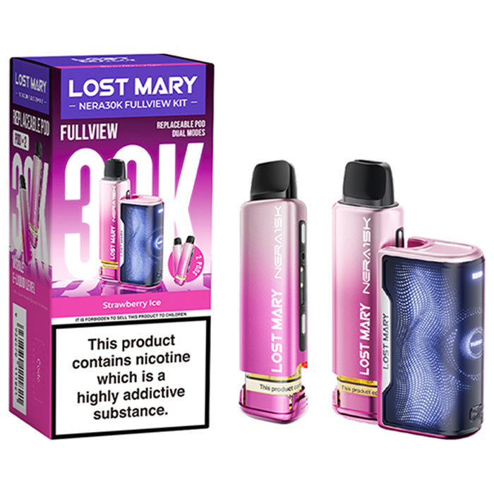 Strawberry Ice Lost Mary Nera 30K Pod Kit