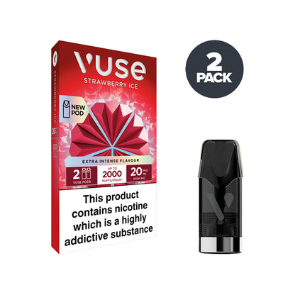 Strawberry Ice VUSE Extra Intense Flavour Pods 20mg