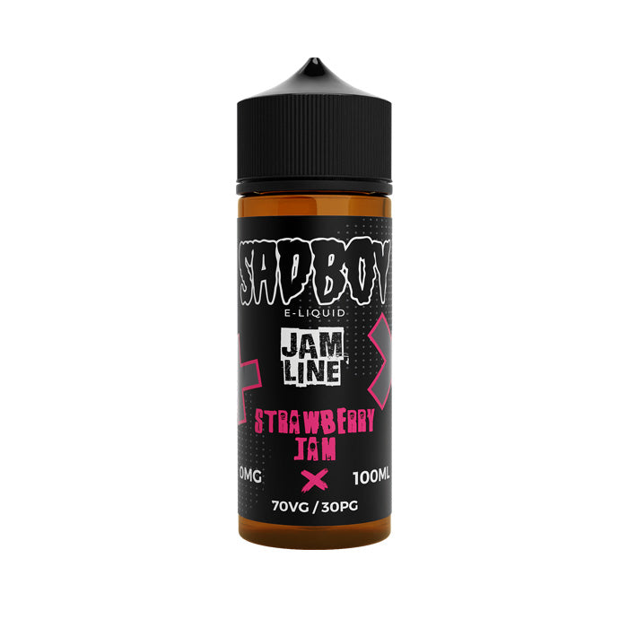 Strawberry Jam 100ml Shortfill E-Liquid by Sadboy