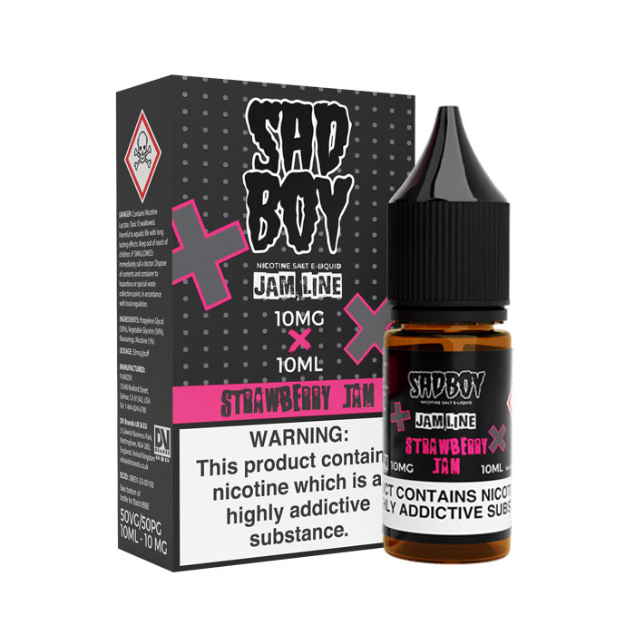 Strawberry Jam Nic Salt E-Liquid By Sadboy