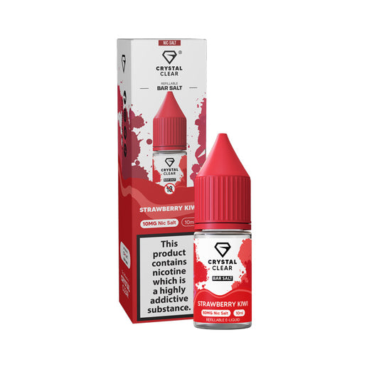 Strawberry Kiwi Nicotine Salt by Crystal Clear