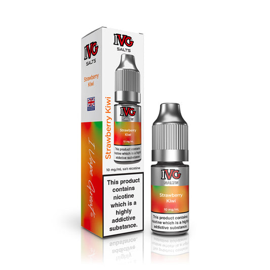 Strawberry Kiwi 10ml Nic Salt E-Liquid by IVG