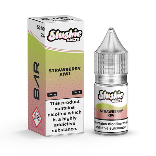 Strawberry Kiwi 10ml Nic Salt E-Liquid by Slushie Bar Salts