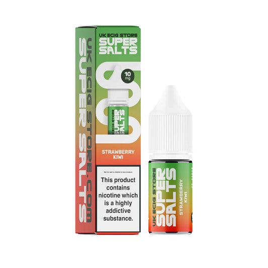 Strawberry Kiwi Nic Salt E-Liquid by UK Ecig Store Super Salts