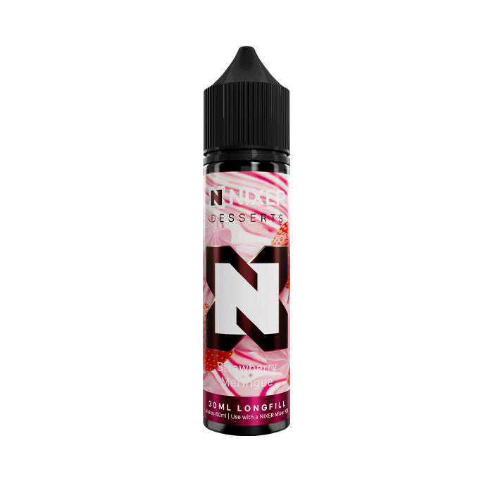 Strawberry Meringue 30ml Longfill E-Liquid by Nixer