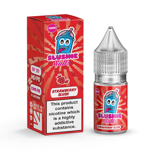 Strawberry Slush 10ml Nic Salt E-Liquid by Slushie Originals