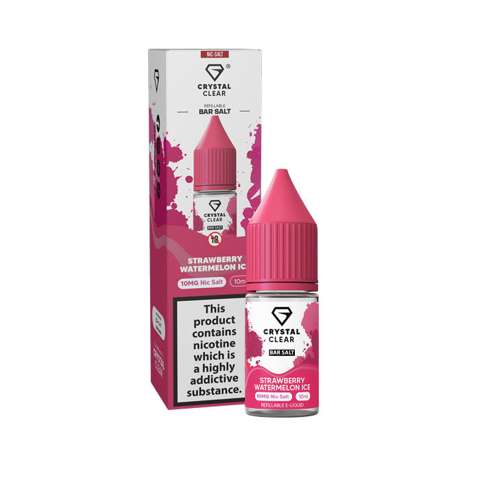 Strawberry Watermelon Ice Nicotine Salt by Crystal Clear