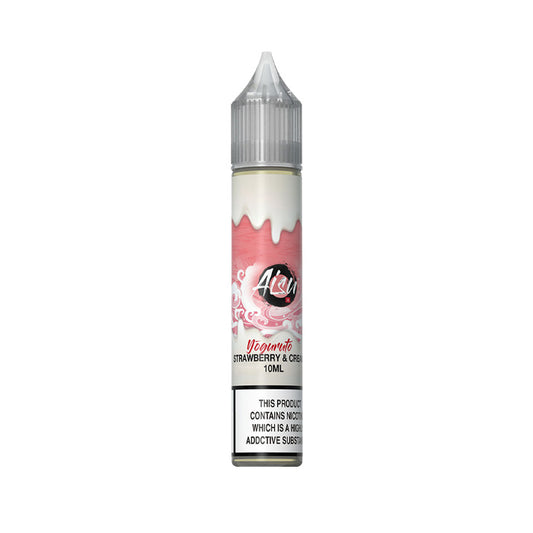 Strawberry and Cream Nic Salt E-Liquid by Aisu Yoguruto