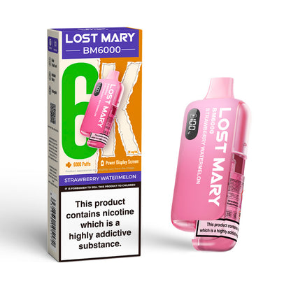 Strawberry Watermelon Lost Mary BM6000 Disposable