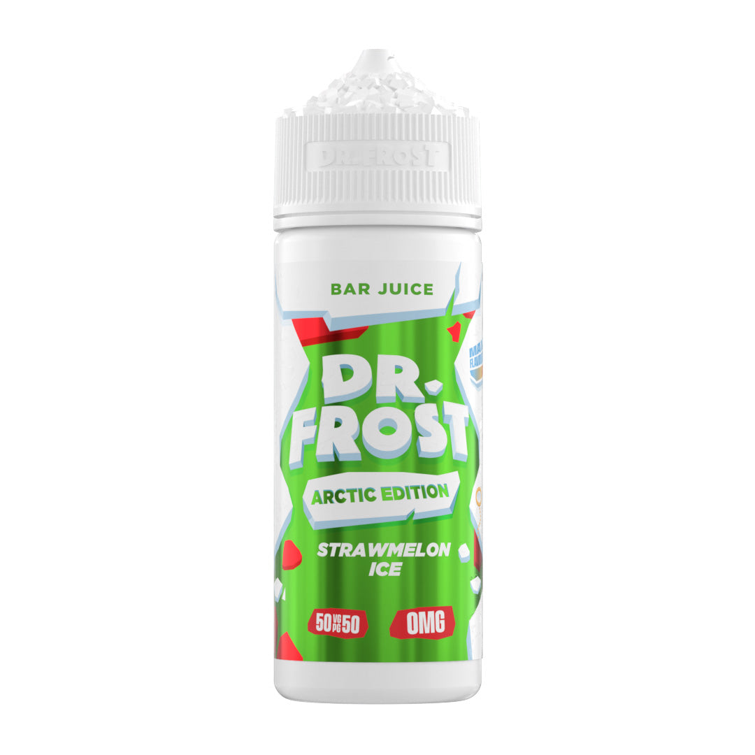 Strawmelon Ice 100ml Shortfill E-Liquid by Dr Frost Arctic Edition