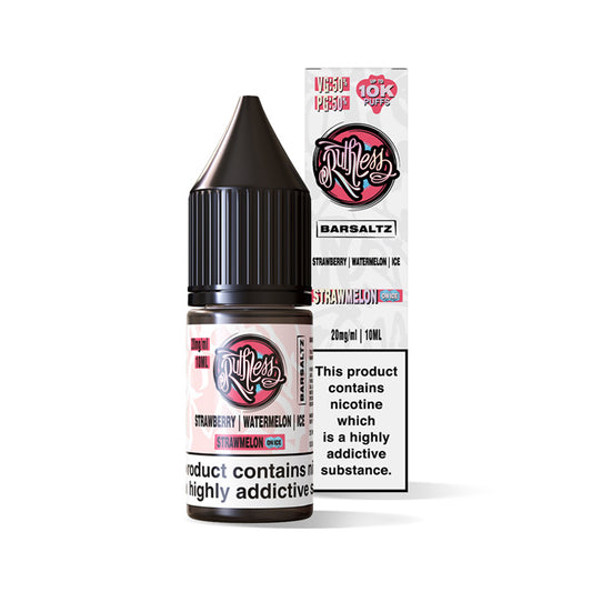 Strawmelon on Ice Nicotine Salt by Ruthless