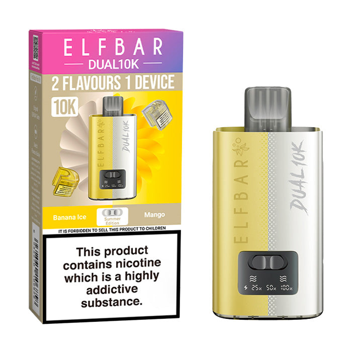 Summer Edition Elf Bar Dual 10K Starter Vape Kit and Box