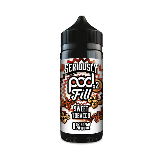 Sweet Tobacco 100ml Shortfill by Seriously Podfill x2