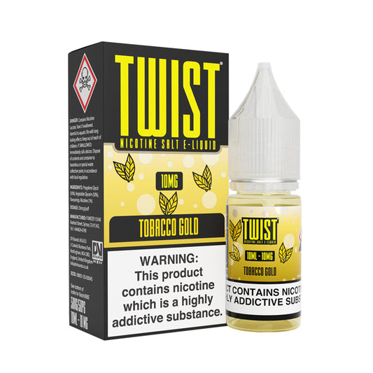 Tobacco Gold Nic Salt E-Liquid by Twist