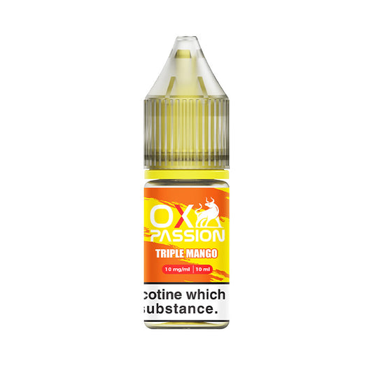 Triple Mango 10ml Nic Salt E-Liquid by OXVA Ox Passion