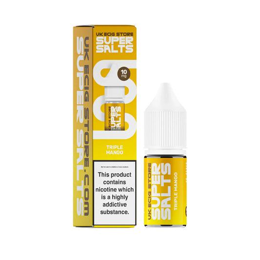 Triple Mango Nic Salt E-Liquid by UK Ecig Store Super Salts