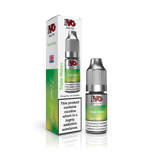 Triple Melon 10ml Nic Salt E-Liquid by IVG