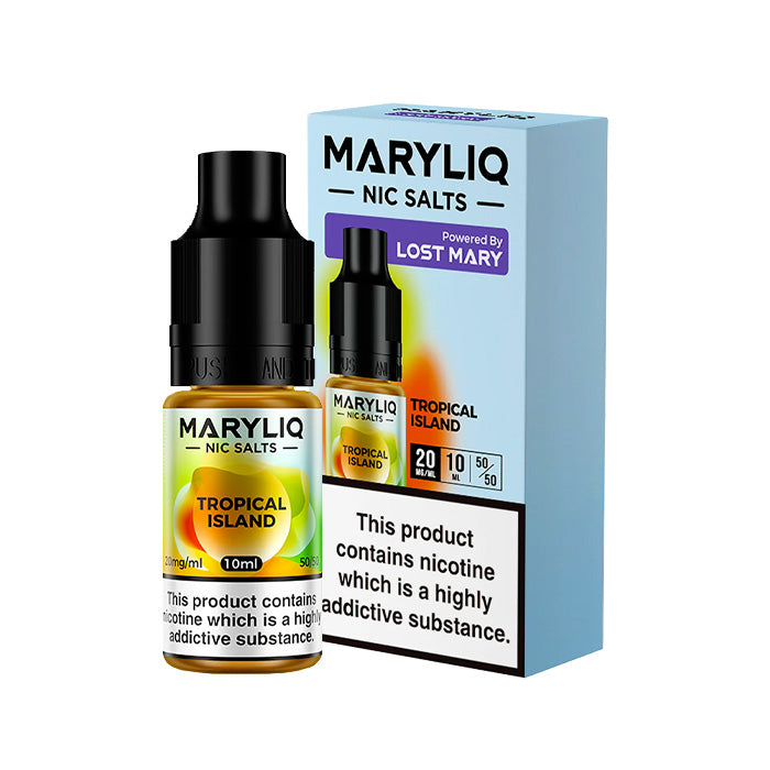 Tropical Island 10ml Nic Salt E-Liquid by MaryLiq