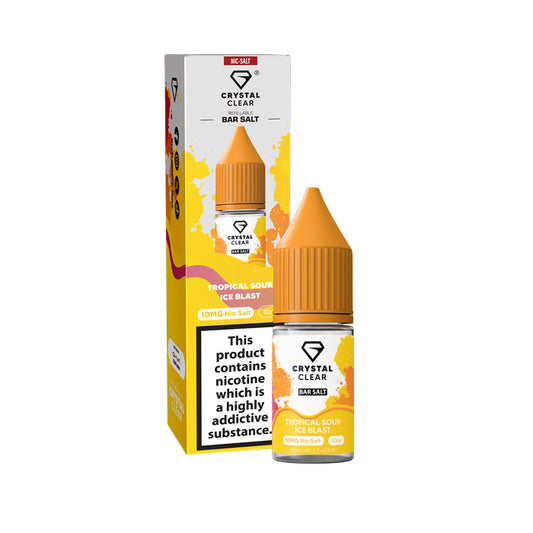 Tropical Sour Ice Nicotine Salt by Crystal Clear