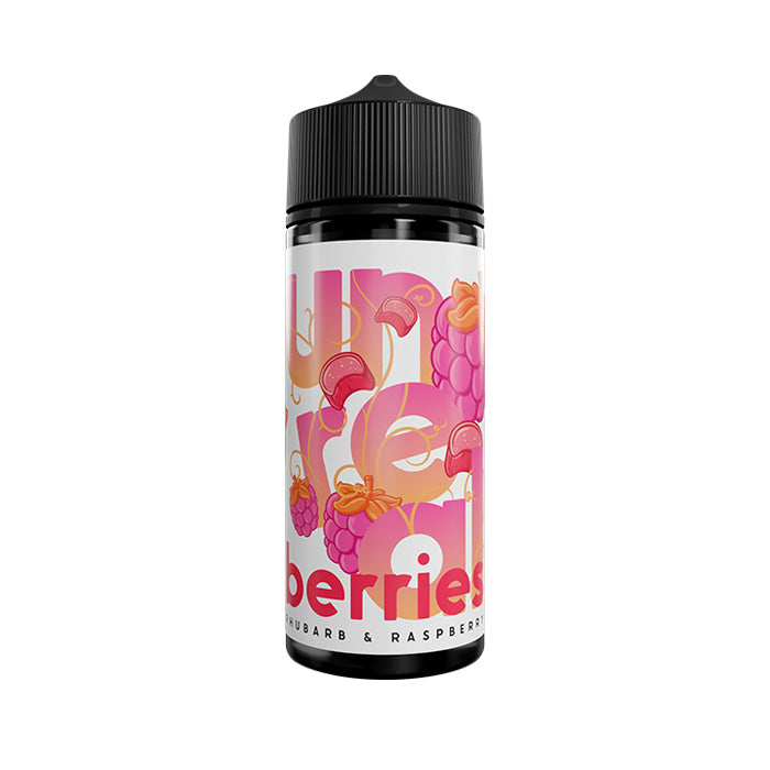 UnrealBerries 100ml E-Liqiud Rhubarb Raspberry