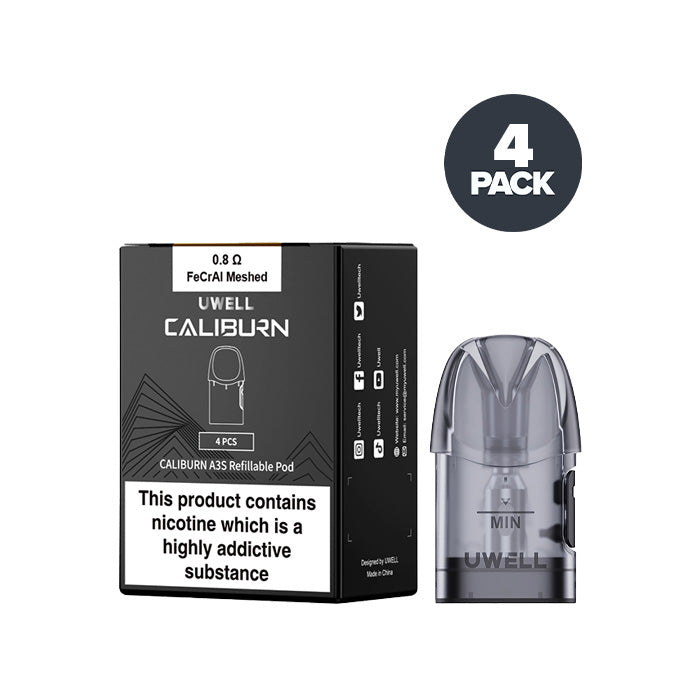 Uwell Caliburn A3S Replacement Pods | UK Ecig Store