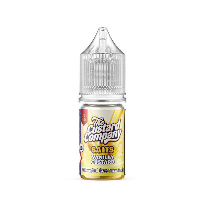 Vanilla Custard 10ml Nic Salt E Liquid by The Custard Company