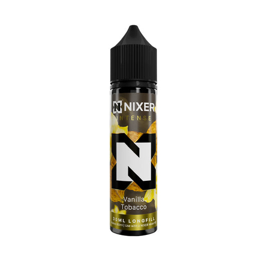 Vanilla Tobacco 30ml Longfill E-Liquid by Nixer