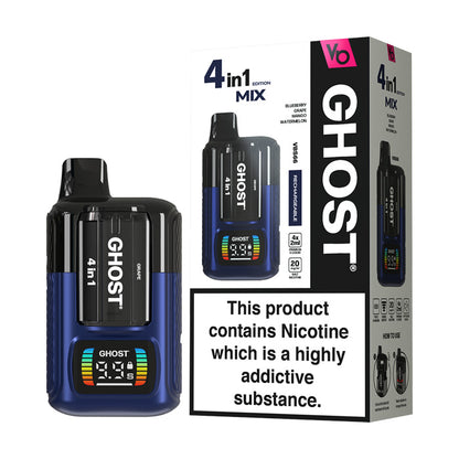 Vapes Bars Ghost 4in1 Starter Kit and Box Mix Edition