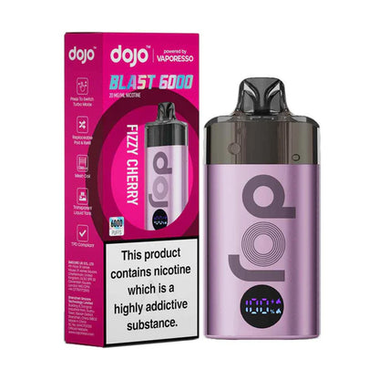 Vaporesso Dojo Blast 6000 Pod Kit Fizzy Cherry