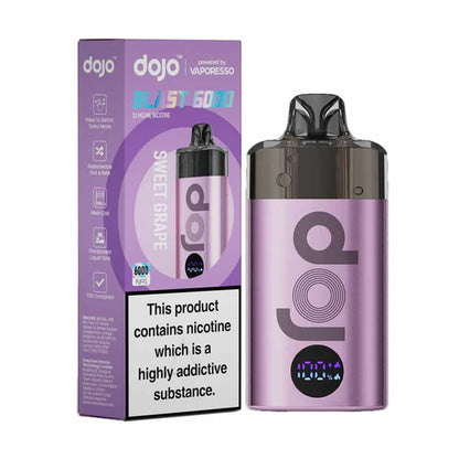 Vaporesso Dojo Blast 6000 Pod Kit Sweet Grape