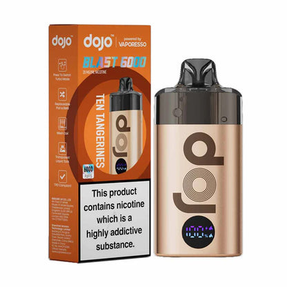 Vaporesso Dojo Blast 6000 Pod Kit Ten Tangerines