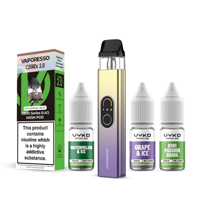 Vaporesso Xros 4 Kit Bundle Sunset Neon