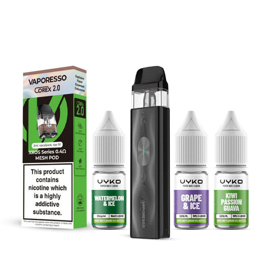 Vaporesso Xros 4 Mini Kit Bundle Black