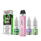 Vaporesso Xros 4 Mini Kit Bundle Ice Pink