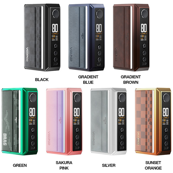 VooPoo Drag 5 Mod All Colours