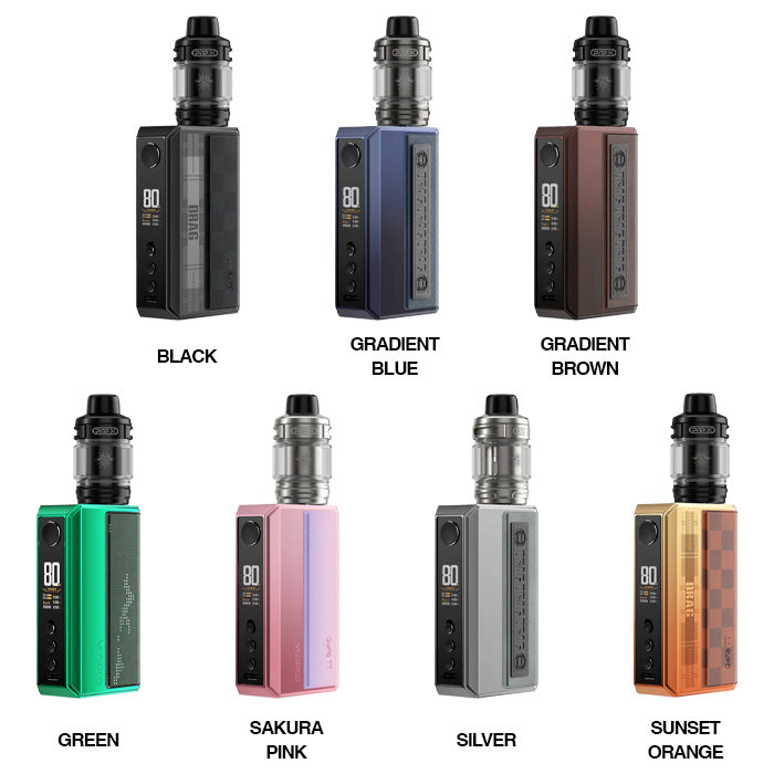 VooPoo Drag 5 Vape Kit All Colours