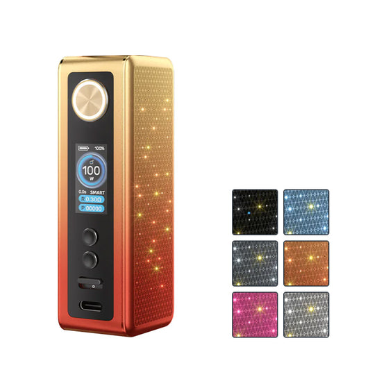 VooPoo Vinci Spark 100 Mod with six squares showcasing all available colours