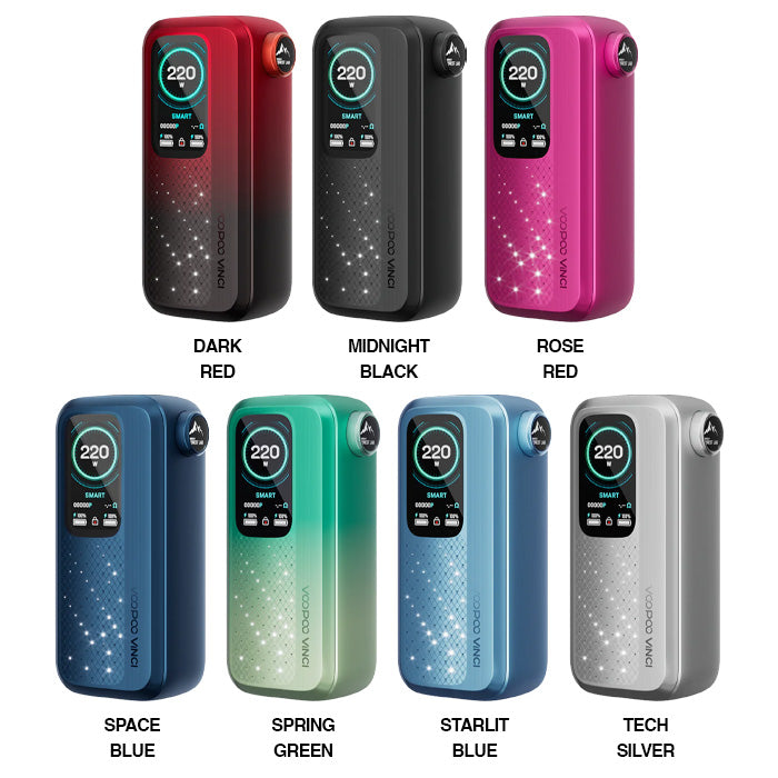 VooPoo Vinci Spark 220 Mod All Colours