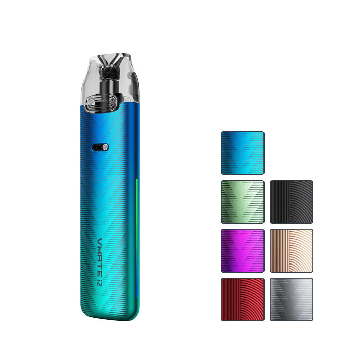 VooPoo vMate i2 Pod Kit with 7 squares showcasing all available colours