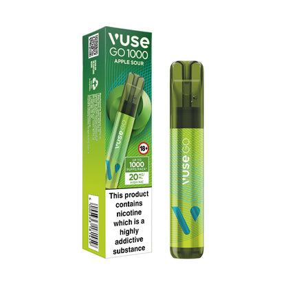 use Go 1000 Pen Disposable Vape Apple Sour