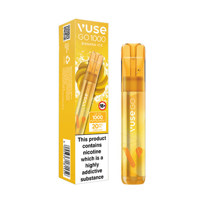 use Go 1000 Pen Disposable Vape Banana Ice