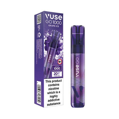 use Go 1000 Pen Disposable Vape Grape Ice