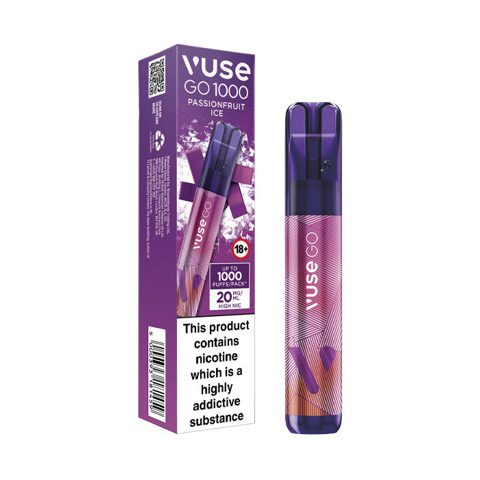 use Go 1000 Pen Disposable Vape Passionfruit Ice