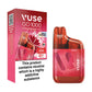 Vuse Go 1000 Box Disposable Vape and Box Strawberry Ice