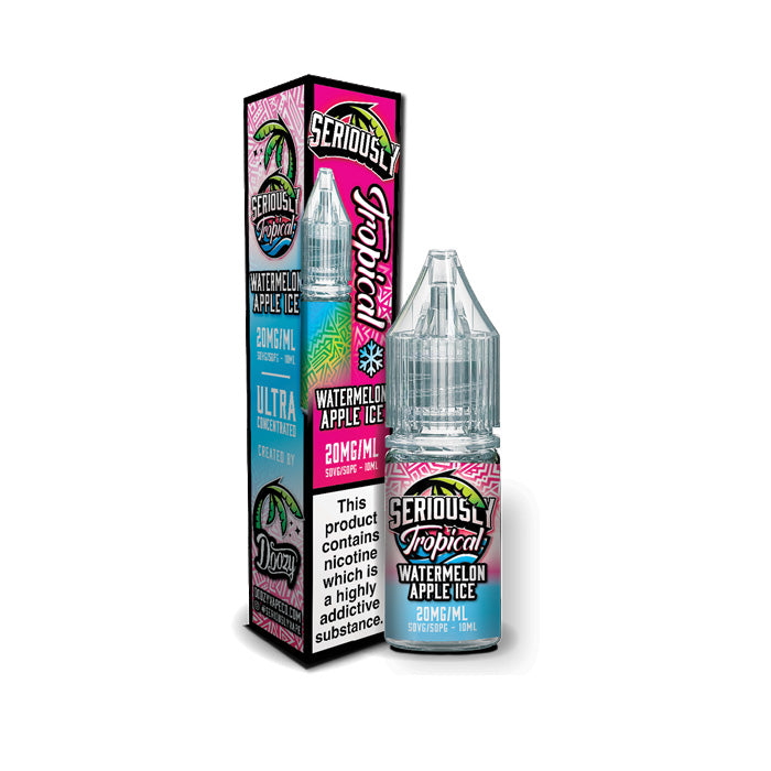 Watermelon Apple Ice Nic Salt E-Liquid by Seriously Tropical